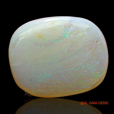 3.00 Cts Natural Australian Fire Opal Oval Cabochon Loose Gemstone For Jewelry 13x10x3 mm AB-996