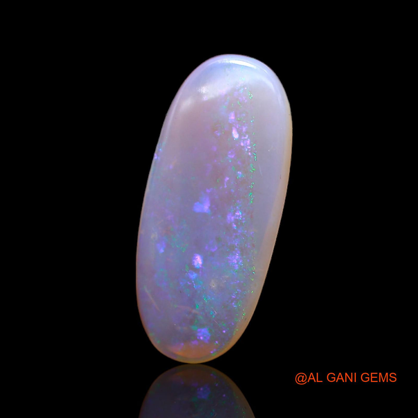 4.00 Cts Natural Australian Fire Opal Oval Cabochon Loose Gemstone For Jewelry 20x9x3 mm AC-100