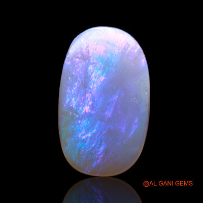 Natural Fire Opal Gemstone 5.00 Cts Loose Oval Cabochon From Australia 18x11x4 mm AC-104