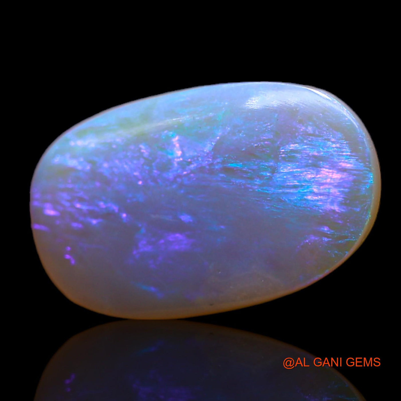 Natural Fire Opal Gemstone 5.00 Cts Loose Oval Cabochon From Australia 18x11x4 mm AC-104