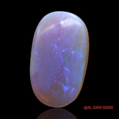 Natural Fire Opal Gemstone 5.00 Cts Loose Oval Cabochon From Australia 18x11x4 mm AC-104
