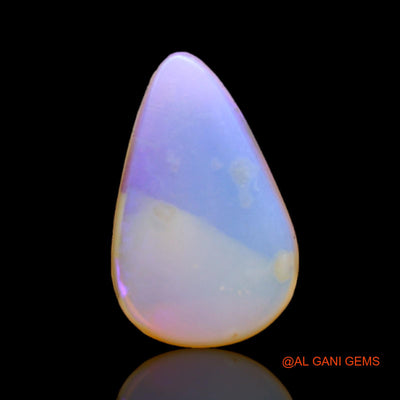 6.00 Cts Natural Australian Fire Opal Loose Gemstone Pear Cabochon 17x11x5 mm AC-106