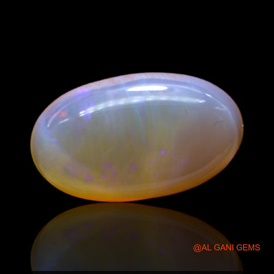 7.00 Cts Natural Australian Fire Opal Oval Cabochon Loose Gemstone For Jewelry 19x11x5 mm AC-107