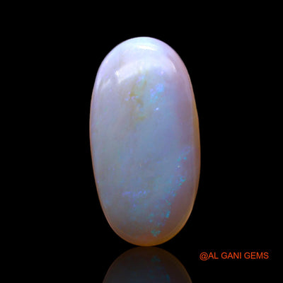 6.00 Cts Natural Australian Fire Opal Oval Cabochon Loose Gemstone For Jewelry 19x10x4 mm AC-108
