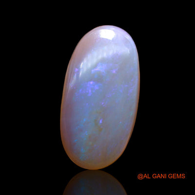 6.00 Cts Natural Australian Fire Opal Oval Cabochon Loose Gemstone For Jewelry 19x10x4 mm AC-108