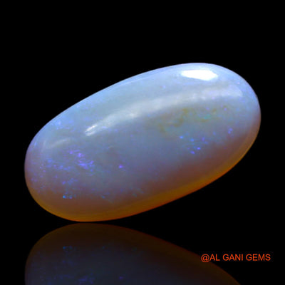 6.00 Cts Natural Australian Fire Opal Oval Cabochon Loose Gemstone For Jewelry 19x10x4 mm AC-108