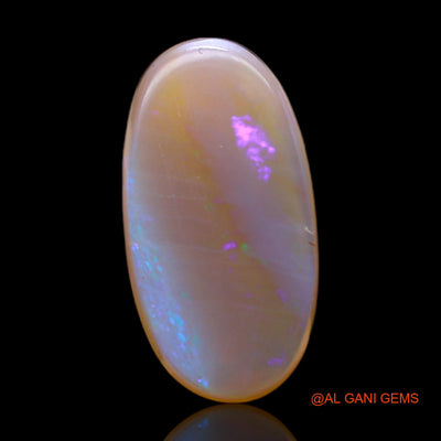 6.00 Cts Natural Australian Fire Opal Oval Cabochon Loose Gemstone For Jewelry 19x10x4 mm AC-108