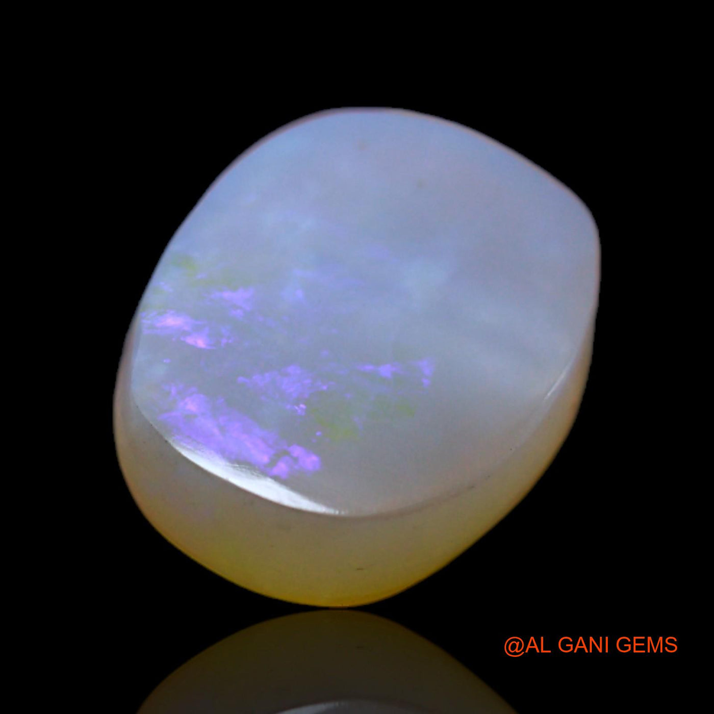 8.00 Cts Natural Australian Fire Opal Oval Cabochon Loose Gemstone For Jewelry 17x12x6 mm AC-109