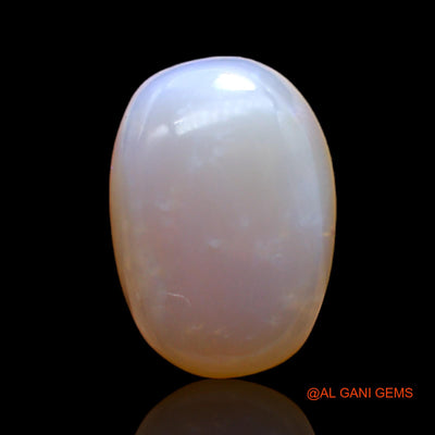 8.00 Cts Natural Australian Fire Opal Oval Cabochon Loose Gemstone For Jewelry 17x12x6 mm AC-109