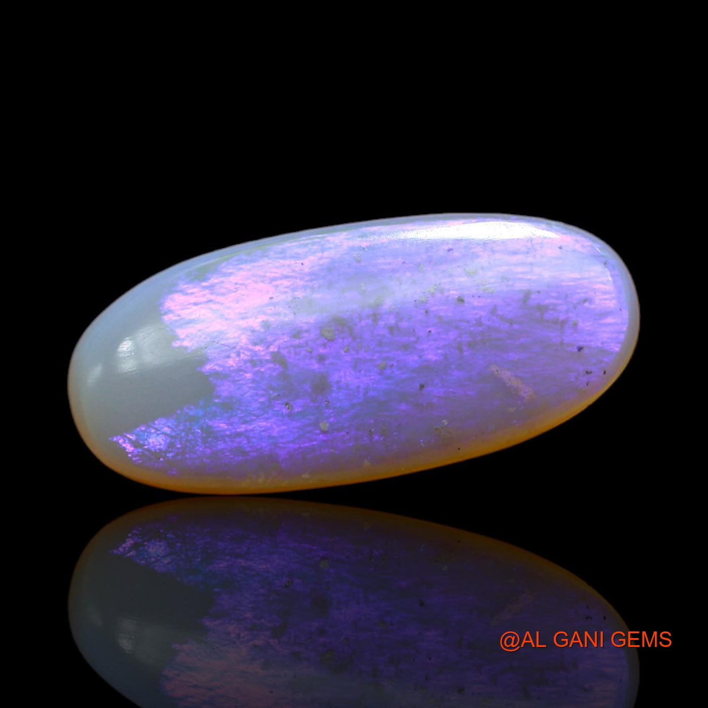 7.00 Cts Natural Australian Fire Opal Loose Gemstone Oval Cabochon 24x10x3 mm AC-10