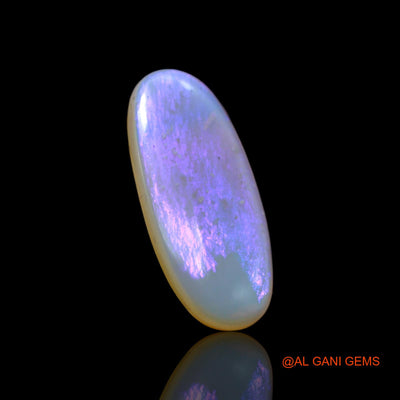 7.00 Cts Natural Australian Fire Opal Loose Gemstone Oval Cabochon 24x10x3 mm AC-10
