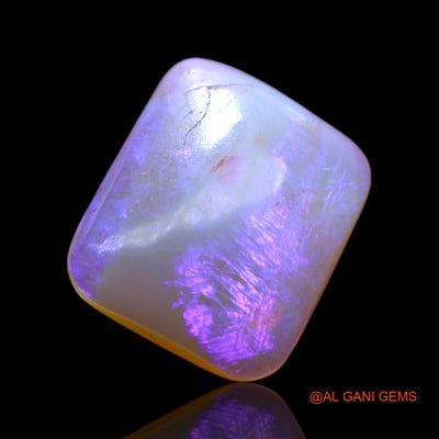 6.00 Cts Natural Australian Fire Opal Loose Gemstone Square Cabochon 14x12x4 mm AC-110