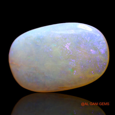 4.00 Cts Natural Australian Fire Opal Loose Gemstone Oval Cabochon 17x11x3 mm AC-112