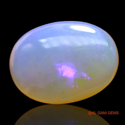 7.00 Cts Unheated Australian Fire Opal Loose Gemstone Oval Cabochon Natural 16x12x5 mm AC-114
