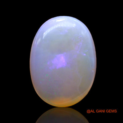 7.00 Cts Unheated Australian Fire Opal Loose Gemstone Oval Cabochon Natural 16x12x5 mm AC-114