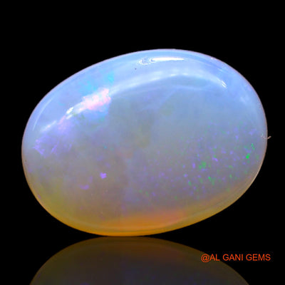 7.00 Cts Unheated Australian Fire Opal Loose Gemstone Oval Cabochon Natural 16x12x5 mm AC-114