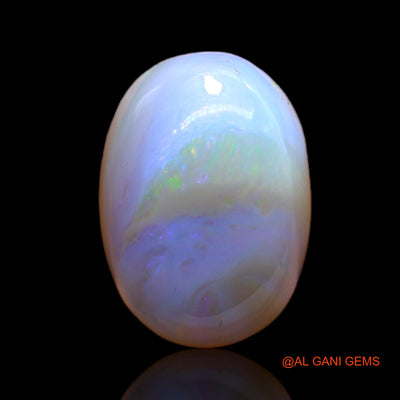 Natural Untreated Fire Opal Loose Gemstone Fancy Cabochon From Australia 8.00 Cts 16x11x6 mm AC-115