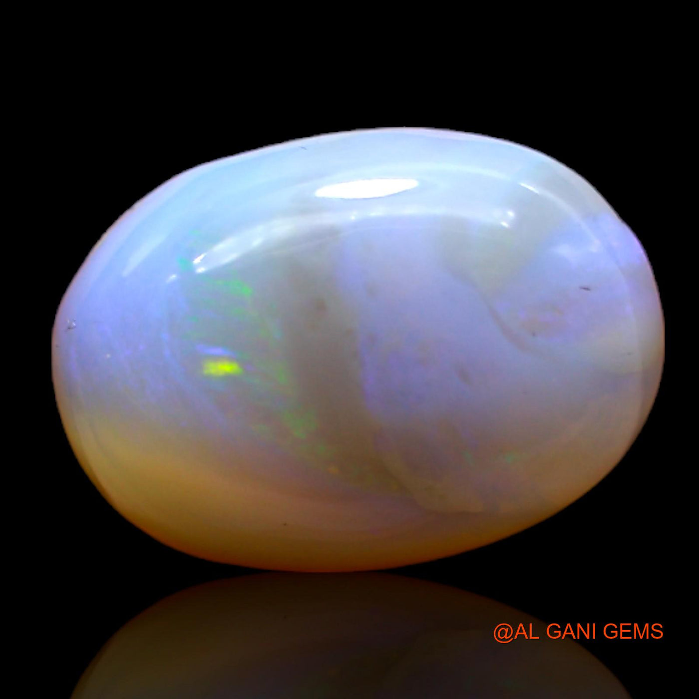 Natural Untreated Fire Opal Loose Gemstone Fancy Cabochon From Australia 8.00 Cts 16x11x6 mm AC-115