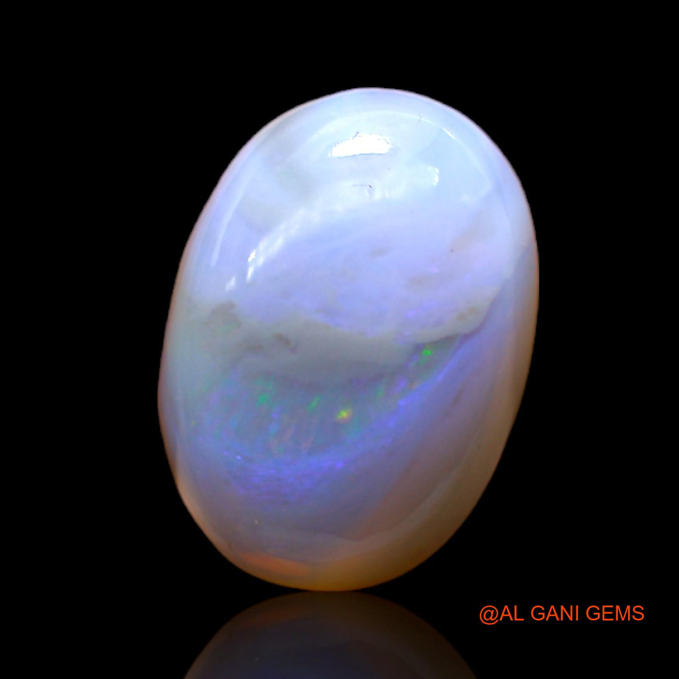 Natural Untreated Fire Opal Loose Gemstone Fancy Cabochon From Australia 8.00 Cts 16x11x6 mm AC-115