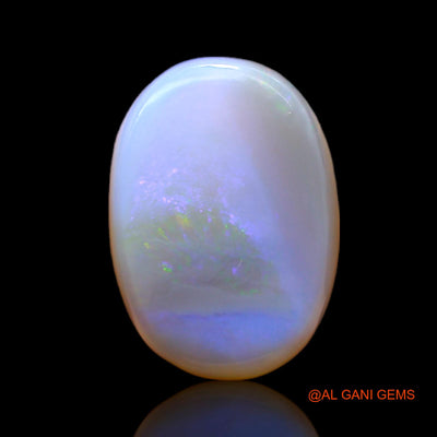 Natural Untreated Fire Opal Loose Gemstone Fancy Cabochon From Australia 8.00 Cts 16x11x6 mm AC-115