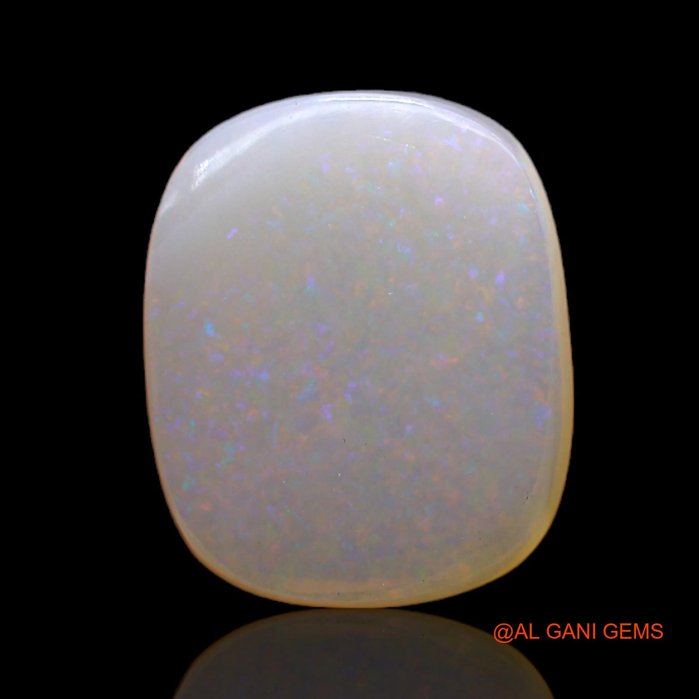 6.00 Cts Natural Australian Fire Opal Loose Gemstone Oval Cabochon 16x13x4 mm AC-116