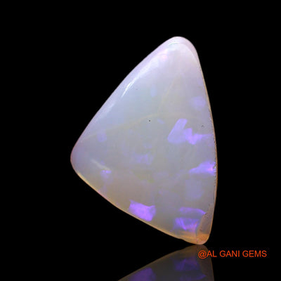 3.00 Cts Natural Australian Fire Opal Trillion Cabochon Loose Gemstone For Jewelry 17x12x2 mm AC-118