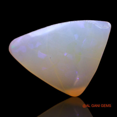 3.00 Cts Natural Australian Fire Opal Trillion Cabochon Loose Gemstone For Jewelry 17x12x2 mm AC-118