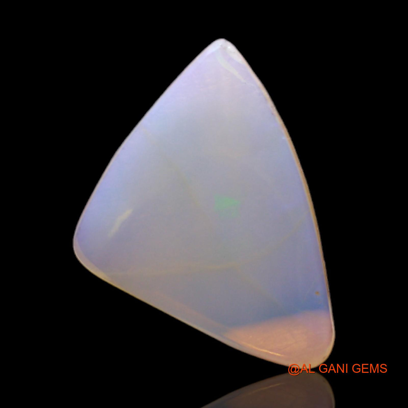 3.00 Cts Natural Australian Fire Opal Trillion Cabochon Loose Gemstone For Jewelry 17x12x2 mm AC-118