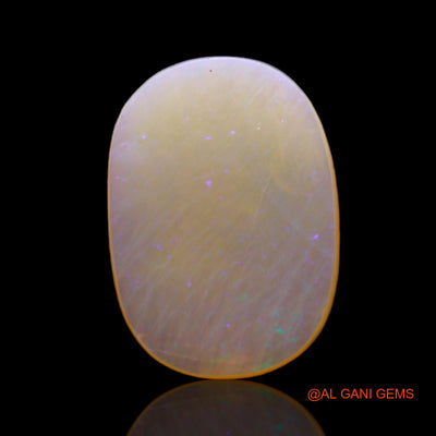 4.00 Cts Natural Australian Fire Opal Loose Gemstone Oval Cabochon 17x11x3 mm AC-124