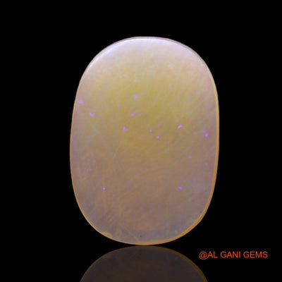 4.00 Cts Natural Australian Fire Opal Loose Gemstone Oval Cabochon 17x11x3 mm AC-124