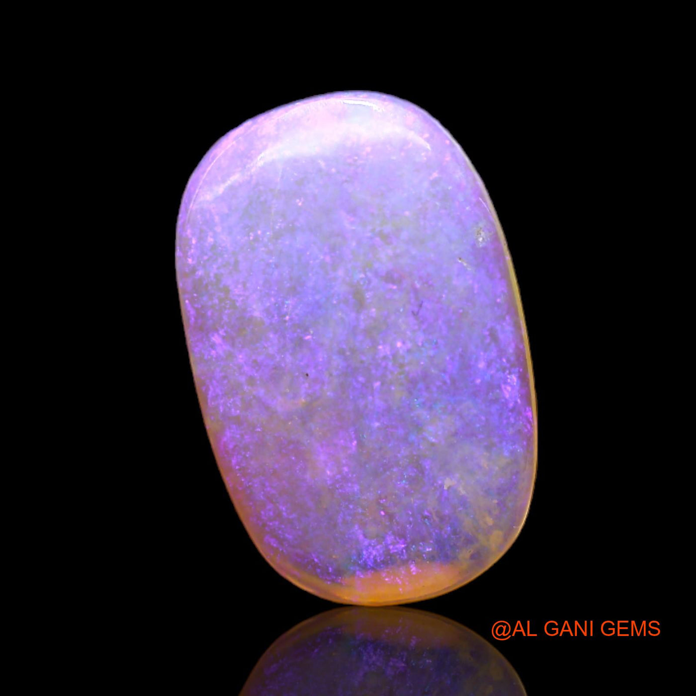 4.00 Cts Natural Australian Fire Opal Loose Gemstone Oval Cabochon 16x11x3 mm AC-125