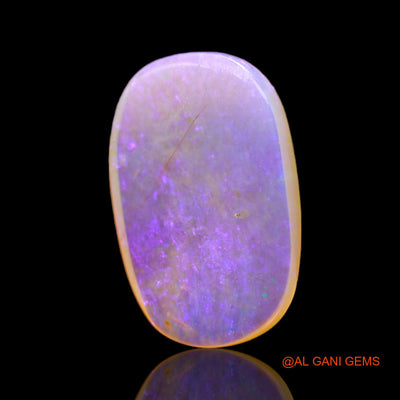 4.00 Cts Natural Australian Fire Opal Loose Gemstone Oval Cabochon 16x11x3 mm AC-125