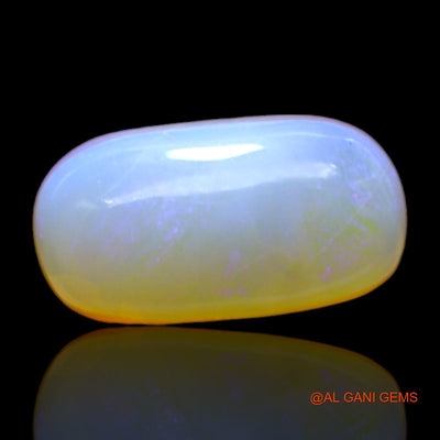 8.00 Cts Natural Australian Fire Opal Loose Gemstone Oval Cabochon 17x9x7 mm AC-126