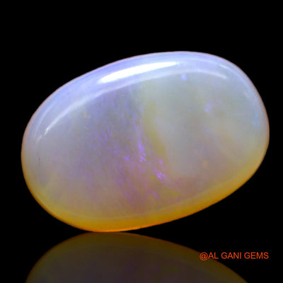 Natural Fire Opal Gemstone 7.00 Cts Loose Oval Cabochon From Australia 16x11x5 mm AC-129