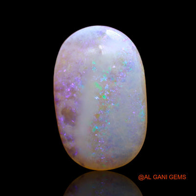 6.00 Cts Unheated Australian Fire Opal Loose Gemstone Oval Cabochon Natural 20x13x3 mm AC-12