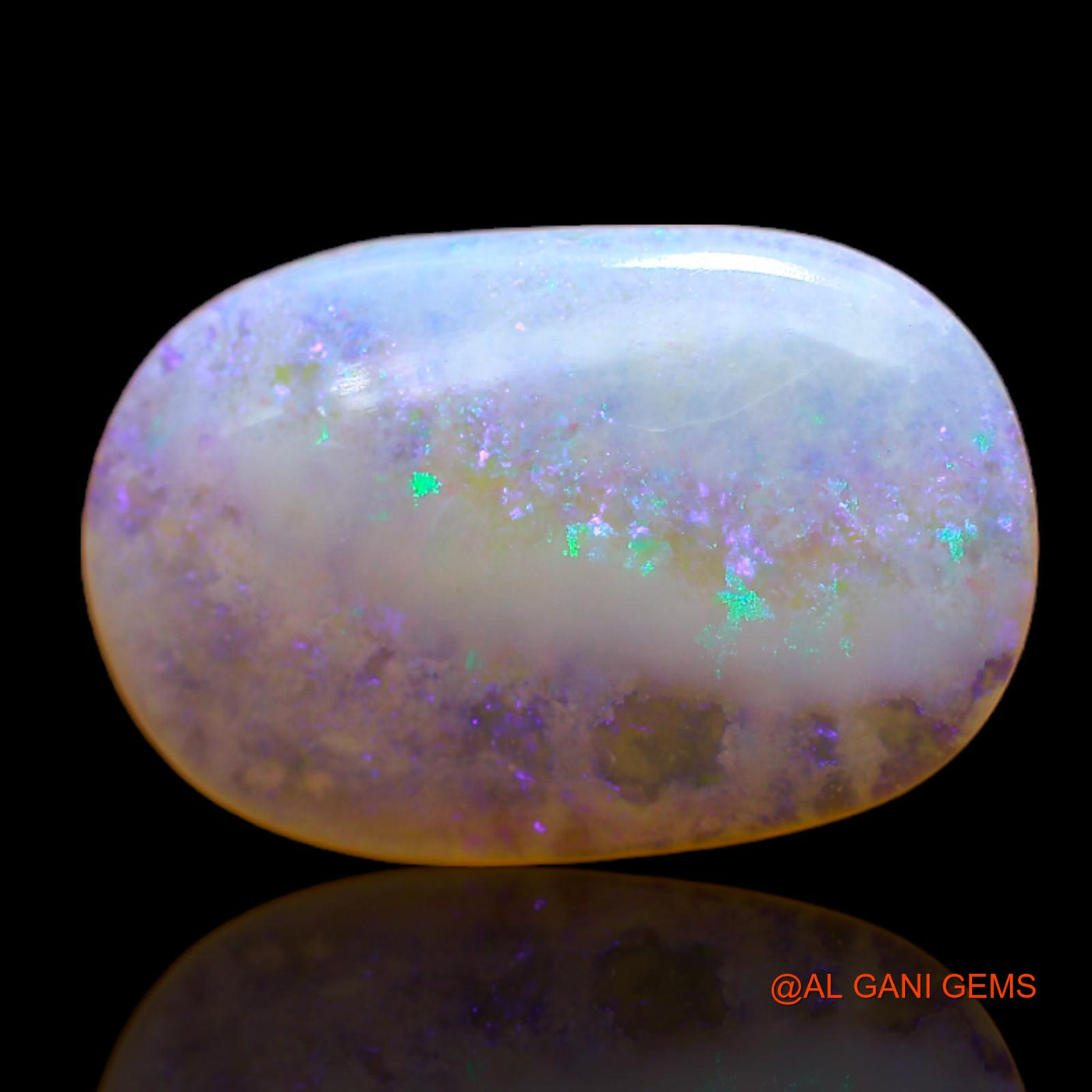 6.00 Cts Unheated Australian Fire Opal Loose Gemstone Oval Cabochon Natural 20x13x3 mm AC-12