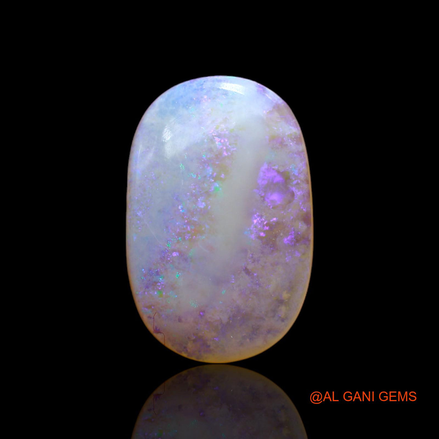 6.00 Cts Unheated Australian Fire Opal Loose Gemstone Oval Cabochon Natural 20x13x3 mm AC-12