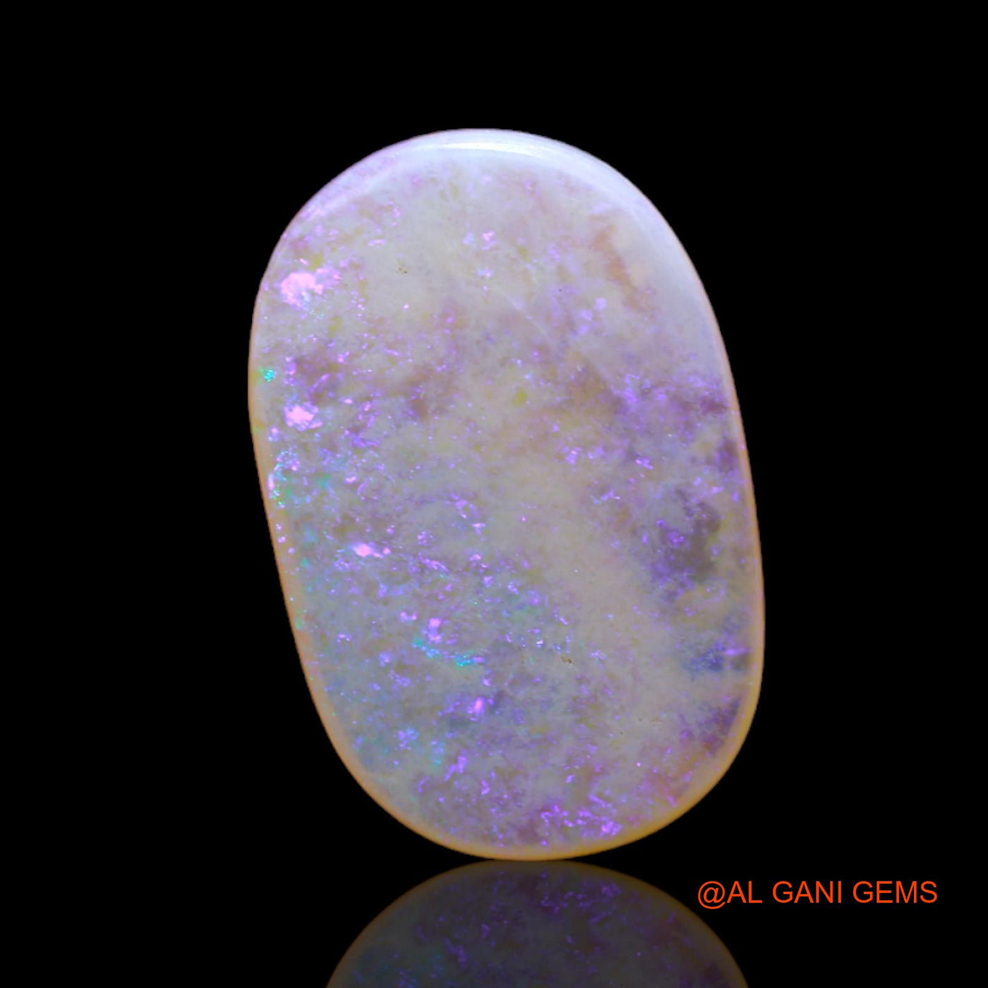 6.00 Cts Unheated Australian Fire Opal Loose Gemstone Oval Cabochon Natural 20x13x3 mm AC-12