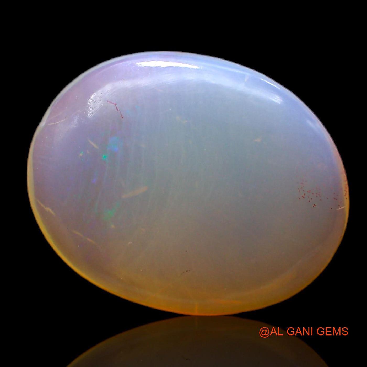 6.00 Cts Natural Australian Fire Opal Loose Gemstone Oval Cabochon 17x13x4 mm AC-130