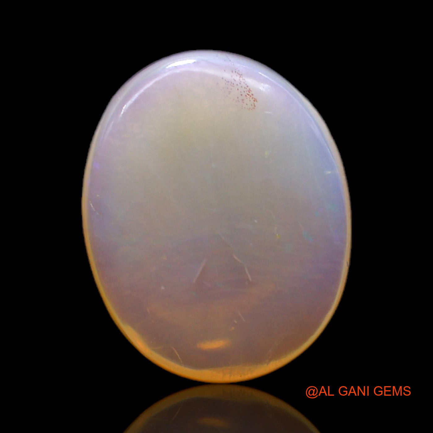 6.00 Cts Natural Australian Fire Opal Loose Gemstone Oval Cabochon 17x13x4 mm AC-130