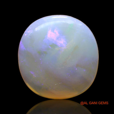 Natural Fire Opal Gemstone 6.00 Cts Loose Fancy Cabochon From Australia 15x14x5 mm AC-131