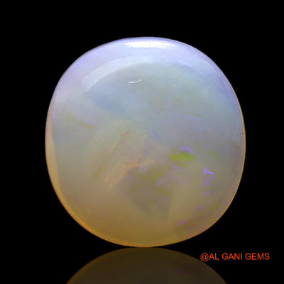 Natural Fire Opal Gemstone 6.00 Cts Loose Fancy Cabochon From Australia 15x14x5 mm AC-131