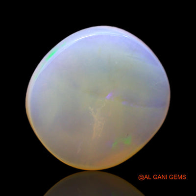 Natural Fire Opal Gemstone 6.00 Cts Loose Fancy Cabochon From Australia 15x14x5 mm AC-131