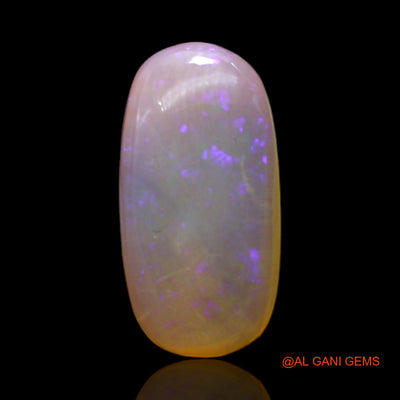 Natural Untreated Fire Opal Loose Gemstone Oval Cabochon From Australia 5.00 Cts 18x9x4 mm AC-132