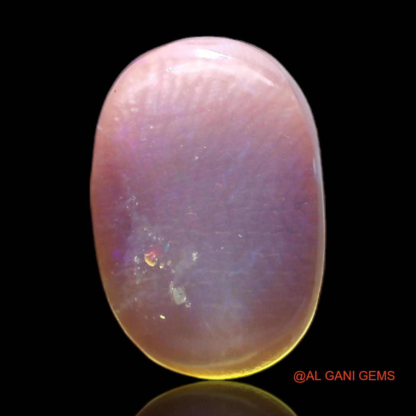 5.00 Cts Natural Australian Fire Opal Loose Gemstone Oval Cabochon 18x12x3 mm AC-133
