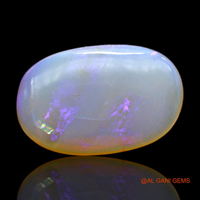 4.00 Cts Natural Australian Fire Opal Loose Gemstone Oval Cabochon 17x11x3 mm AC-135