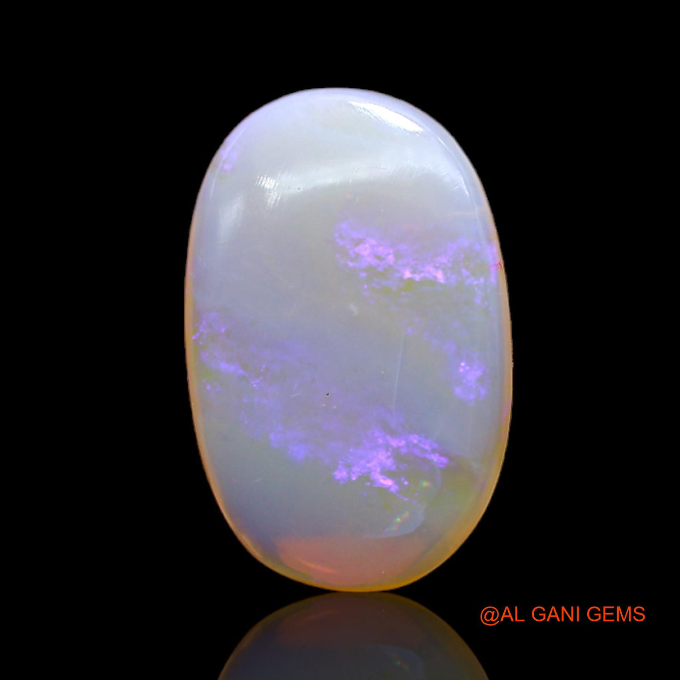 4.00 Cts Natural Australian Fire Opal Loose Gemstone Oval Cabochon 17x11x3 mm AC-135