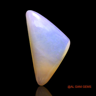 4.00 Cts Natural Australian Fire Opal Loose Gemstone Trillion Cabochon 19x10x4 mm AC-136