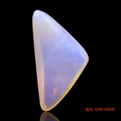 4.00 Cts Natural Australian Fire Opal Loose Gemstone Trillion Cabochon 19x10x4 mm AC-136