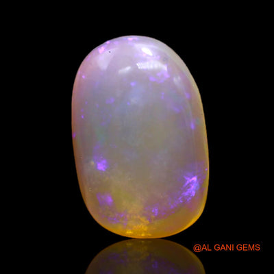 5.00 Cts Natural Australian Fire Opal Loose Gemstone Oval Cabochon 16x11x4 mm AC-137